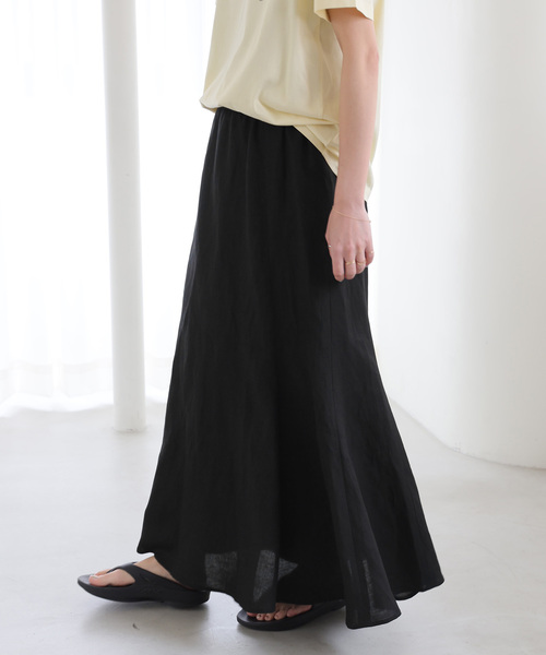 「JOURNAL STANDARD relume」 ロングスカート 38 ブラック レディース_画像8