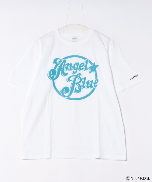 ANGEL BLUE（エンジェルブルー） tシャツ 半袖 Tシャツ 丸ロゴ