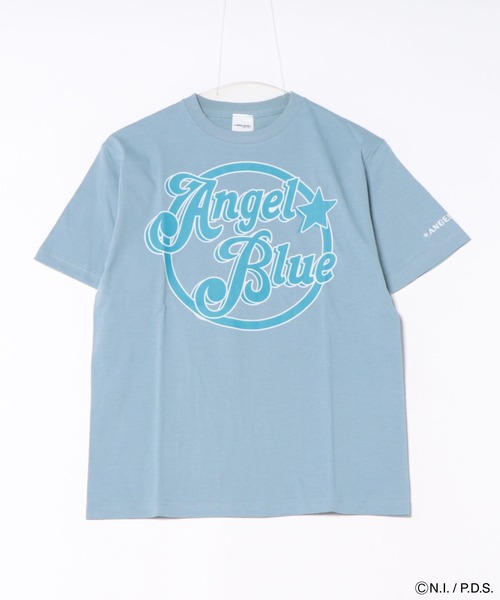 ANGEL BLUE（エンジェルブルー） tシャツ 半袖 Tシャツ 丸ロゴ