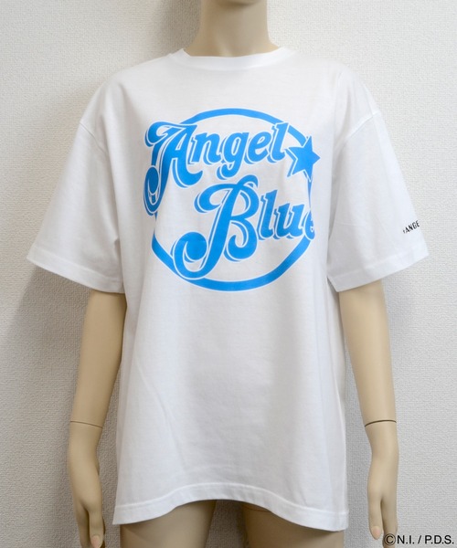 ANGEL BLUE（エンジェルブルー） tシャツ 半袖 Tシャツ 丸ロゴ