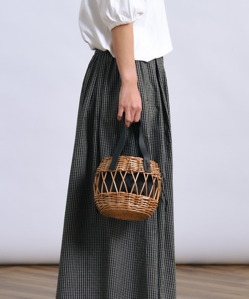 「folka」 かごバッグ ONE SIZE ブラウン レディース_画像3