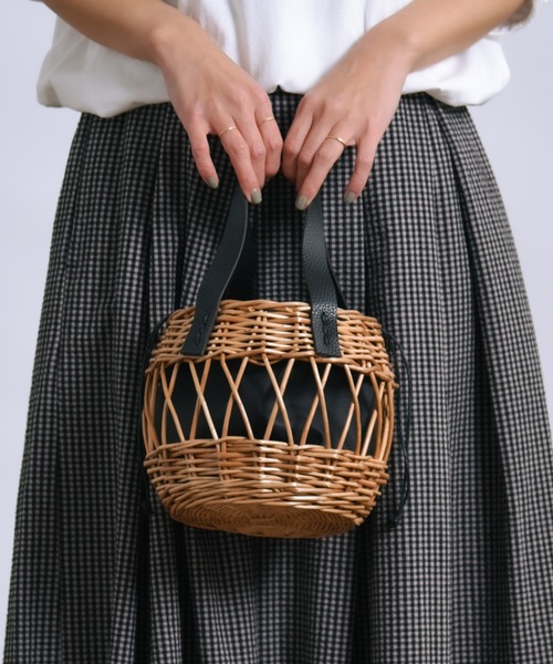 「folka」 かごバッグ ONE SIZE ブラウン レディース_画像5