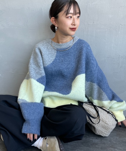 MAISON DE L'ALLURE（メゾンドゥラリュール） ニット セーター