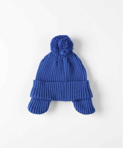 Right-on（ライトオン） ニット帽 ニットキャップ 「Refurbish」耳付き