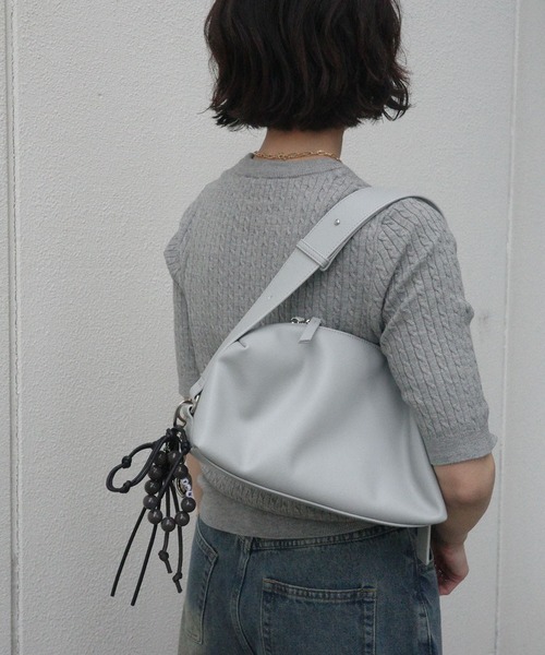 ショルダーバッグ バッグ 「 yunさんコラボ 」2WAY スクエアバッグ