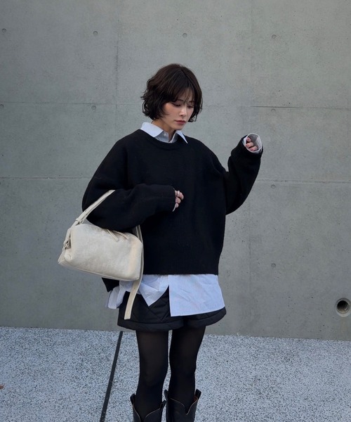 ショルダーバッグ バッグ 「 yunさんコラボ 」2WAY スクエアバッグ