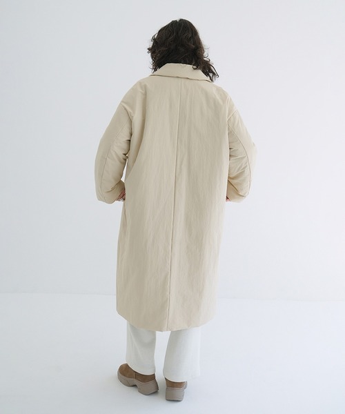 ジャケット・アウター CLANE COLOR DOWN CHESTER COAT BIEGE CLANE - カラーダウンチェスターコート - COLOR DOWN CHESTER COAT