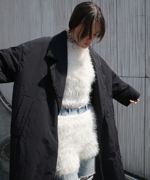 CLANE クラネ　ダウンコート　ロングダウン　モンスターダウン CLANE - バルーン フーディ ロングダウンコート - BALLOON HOODIE LONG