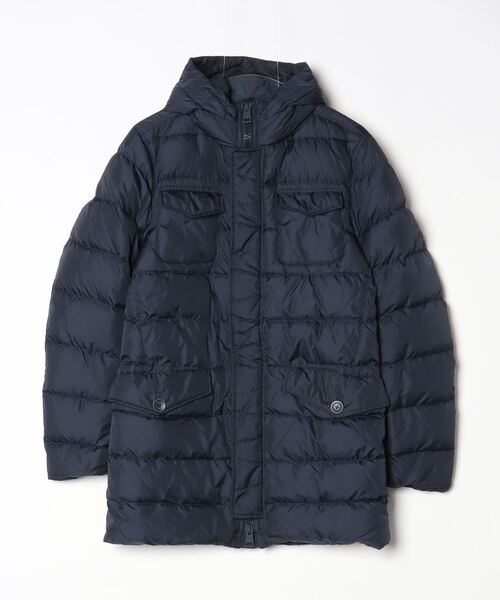 HERNO（ヘルノ） ダウンジャケット 46 ネイビー メンズ : ZOZOTOWN