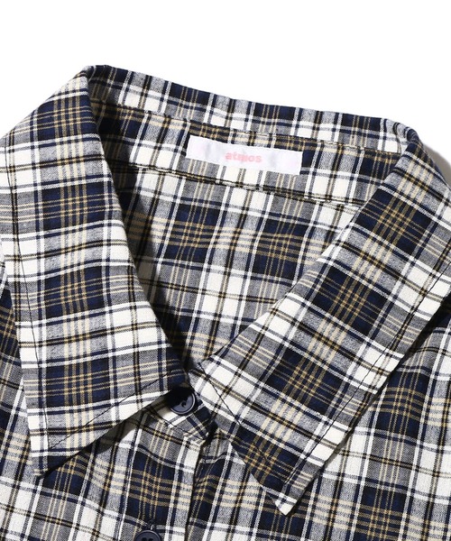 「atmos pink」 7分袖シャツ L/XL グリーン レディース_画像3
