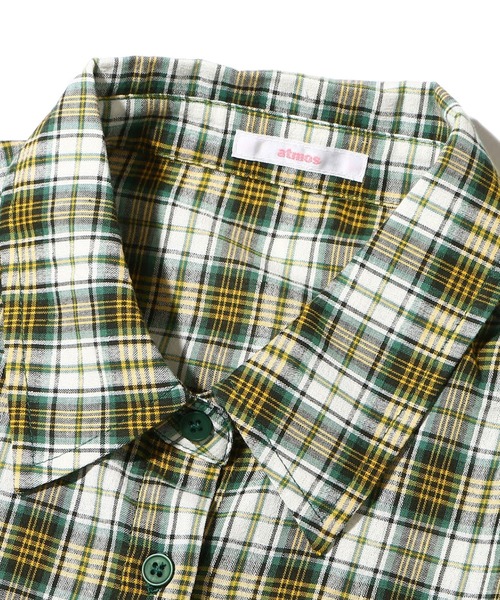 「atmos pink」 7分袖シャツ L/XL グリーン レディース_画像8