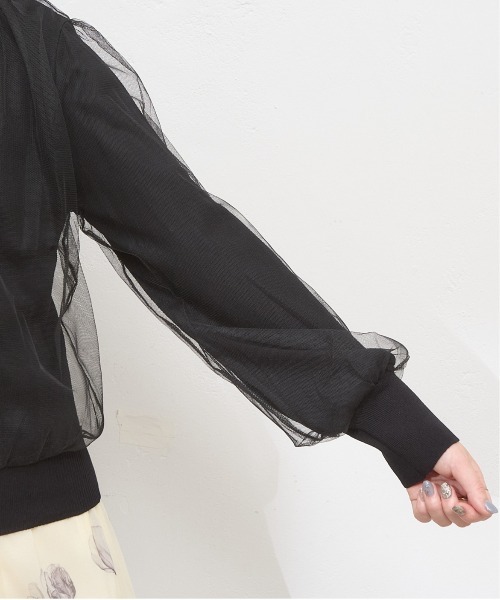 「natural couture」 長袖ニット FREE アイボリー レディース_画像3