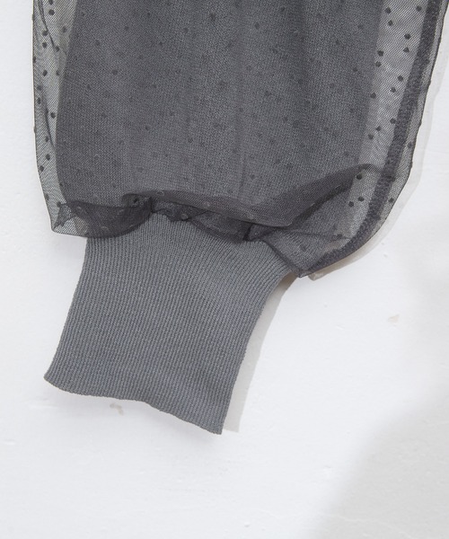 「natural couture」 長袖ニット FREE アイボリー レディース_画像8