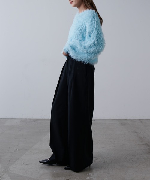 「Lui's」 長袖ニット X-SMALL ブラック メンズ_画像5