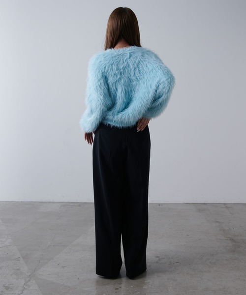 「Lui's」 長袖ニット X-SMALL ブラック メンズ_画像6