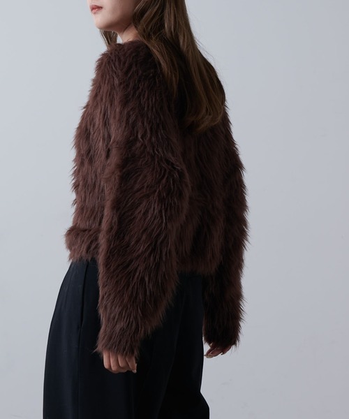 「Lui's」 長袖ニット X-SMALL ブラック メンズ_画像9