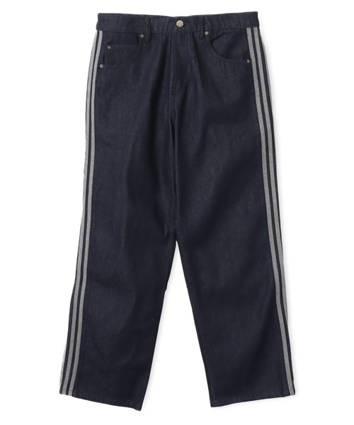 adidas（アディダス） ジーンズ adidas DENIM FIREBIRD TRACK PANTS