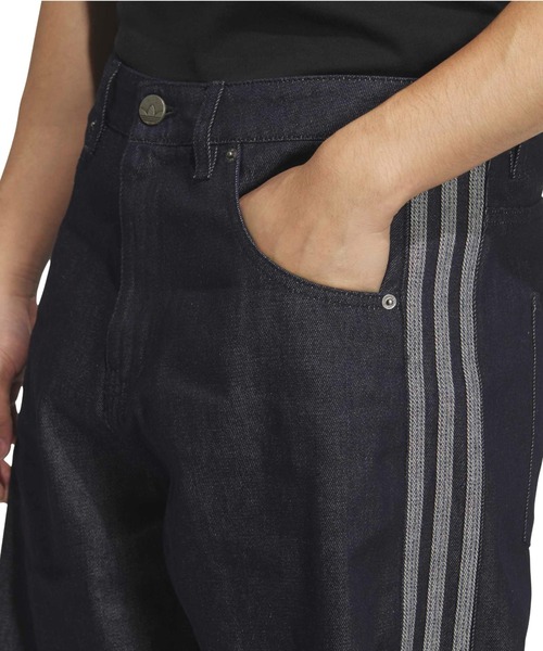 adidas（アディダス） ジーンズ adidas DENIM FIREBIRD TRACK PANTS