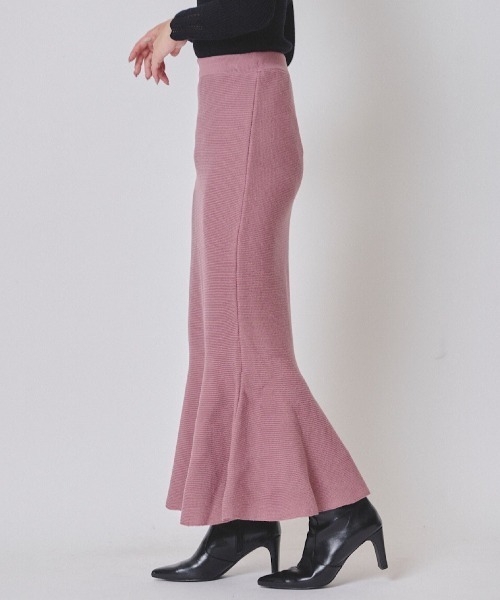 「AND COUTURE」 ニットスカート MEDIUM ピンク レディース_画像5