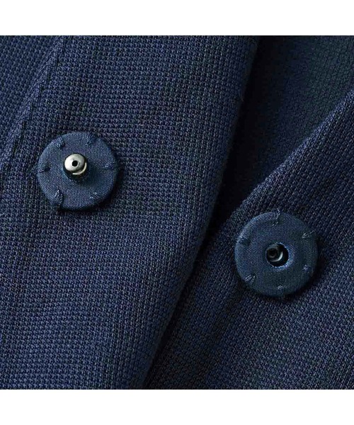 「Live in comfort」 ノーカラージャケット - ブラック レディース_画像6