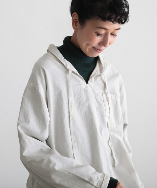 「soulberry」 長袖シャツ 5 キナリ レディース_画像3