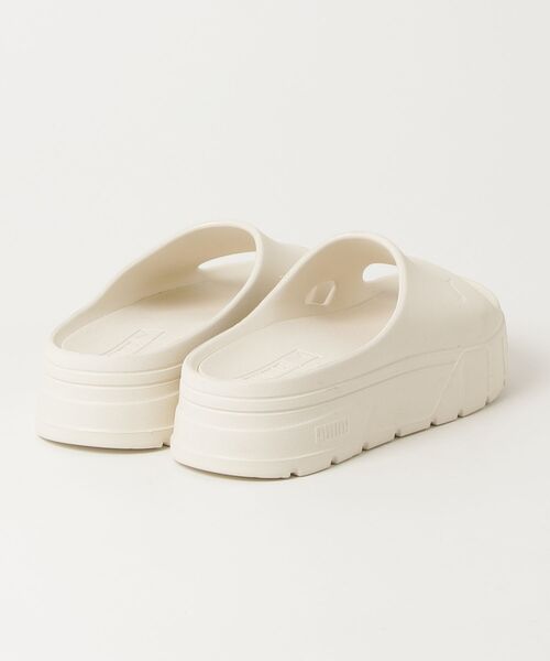 「PUMA」 フラットサンダル 23.0cm ベージュ レディース_画像2