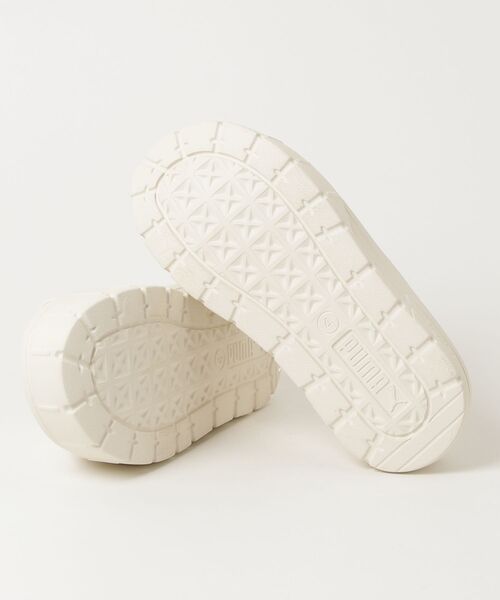 「PUMA」 フラットサンダル 23.0cm ベージュ レディース_画像3