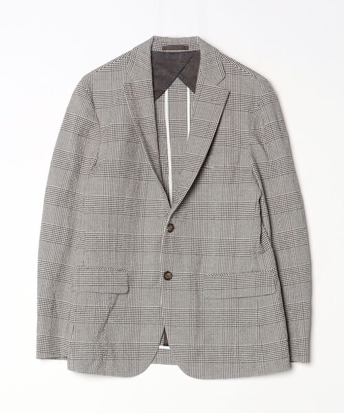 JOSEPH ABBOUD（ジョセフ アブード） チェック柄テーラードジャケット