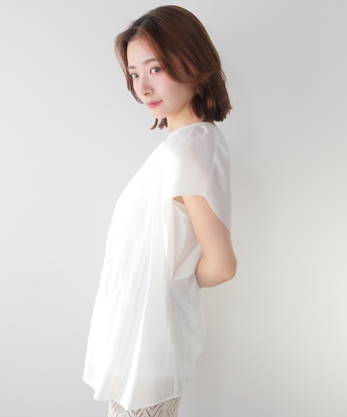 「LADYMADE」 ノースリーブブラウス FREE モカ レディース_画像2