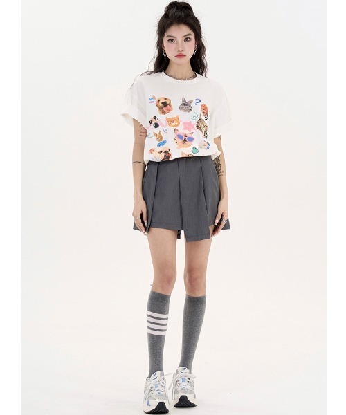 「.KOM」 半袖Tシャツ FREE ホワイト メンズ_画像6