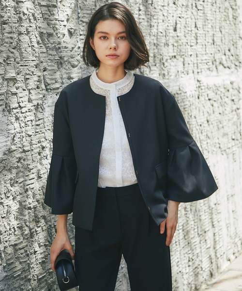 「SMILE ORCHID」 セットアップ L ネイビー レディース_画像2