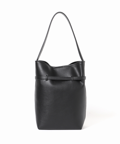 【完売人気！】スローブイエナ　SLOBE BELT TOTE BAG ブラック SLOBE IENA（スローブイエナ） ショルダーバッグ バッグ 「WEB限定