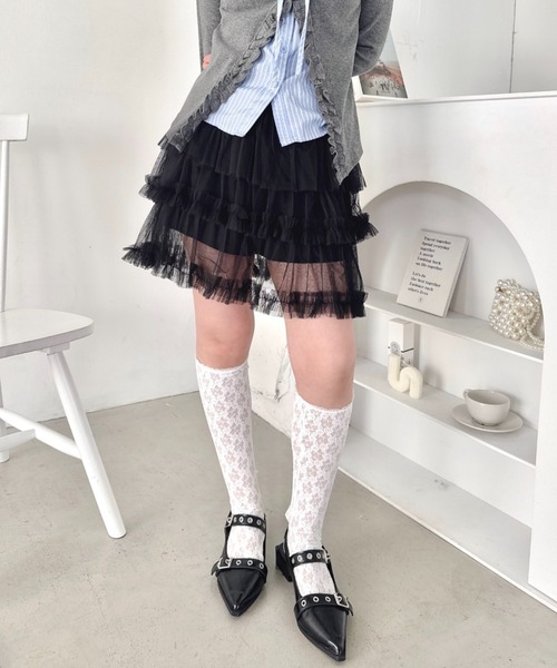 Loueme スカート ペタルチュールミニスカート : ZOZOTOWN Yahoo!店