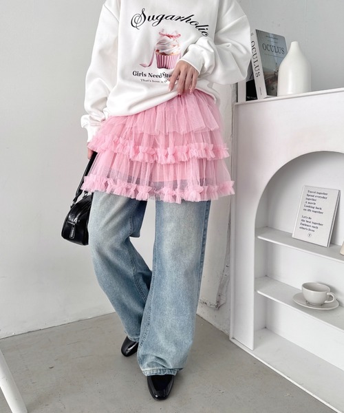 Loueme スカート ペタルチュールミニスカート : ZOZOTOWN Yahoo!店