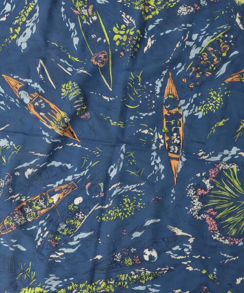 manipuri（マニプリ） ストール FREE ネイビー レディース : ZOZOTOWN