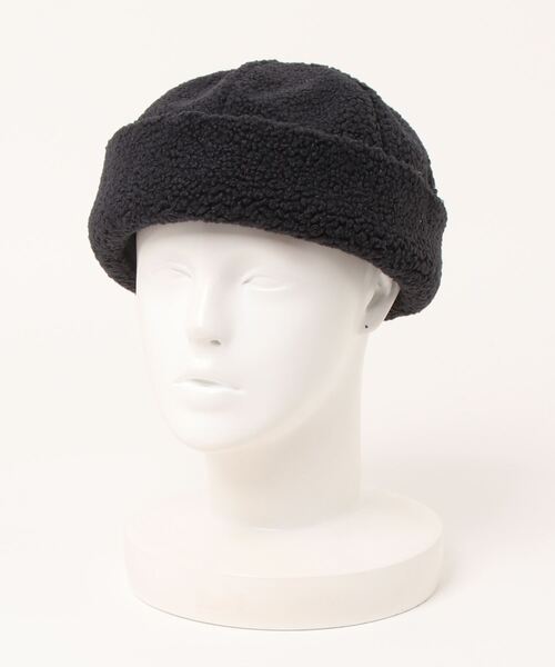 「SMELLY」 帽子 - チャコールグレー レディース_画像2