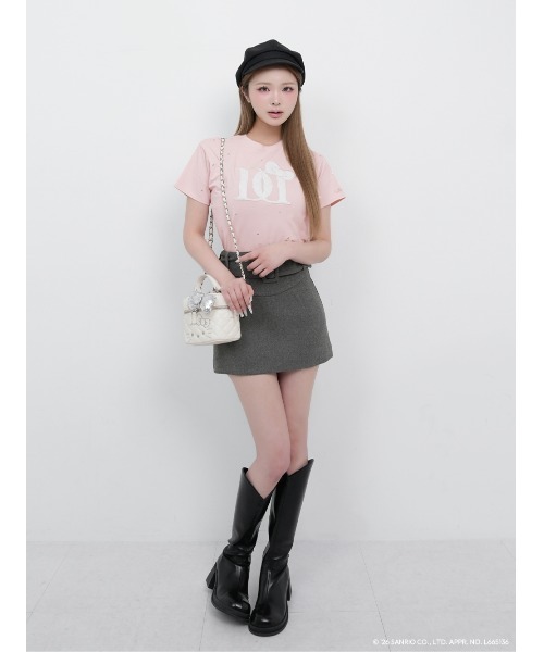 Darich（ダーリッチ） tシャツ 半袖 Hello Darichキルティング