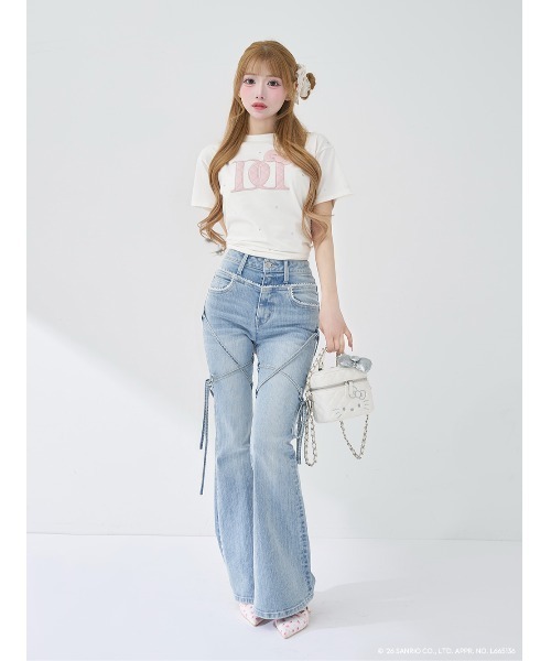Darich（ダーリッチ） tシャツ 半袖 Hello Darichキルティング