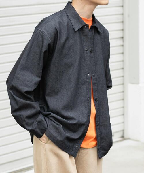 HELIOTEMIL スナップボタンシャツ ITEMS URBANRESEARCH（アイテムズ アーバンリサーチ） シャツ スナップ