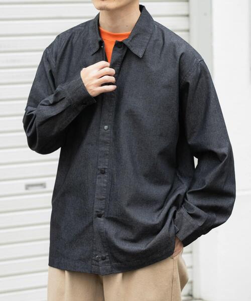 HELIOTEMIL スナップボタンシャツ ITEMS URBANRESEARCH（アイテムズ アーバンリサーチ） シャツ スナップ