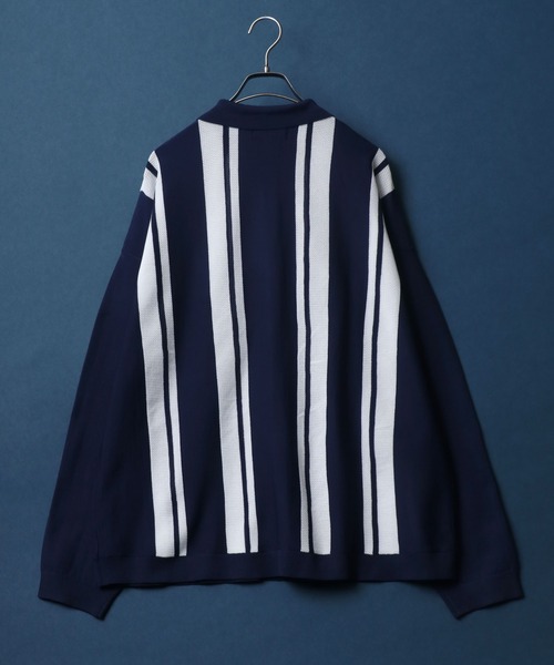 「ANPAS」 カーディガン L グリーン メンズ_画像3