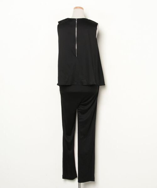 「BACCA」 オールインワン 38 ブラック レディース_画像2