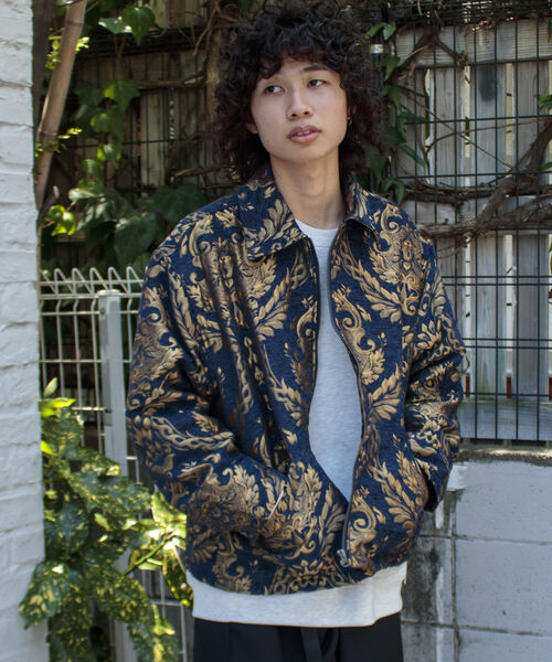 「GLOSTER」 ブルゾン S ブルー系その他 メンズ_画像5