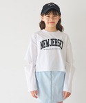 tシャツ キッズ 袖スリット長袖Tシャツ キッ...の詳細画像1