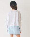 tシャツ キッズ 袖スリット長袖Tシャツ キッ...の詳細画像4