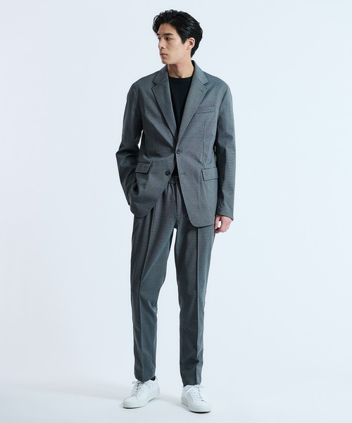 「ESTNATION」 スラックス MEDIUM ネイビー メンズ_画像8