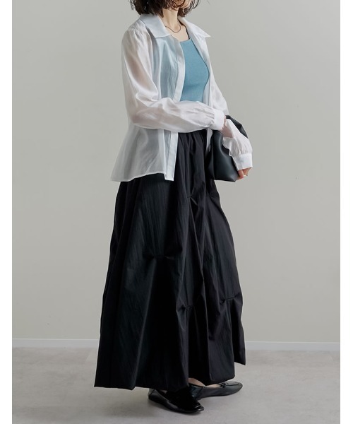 Re:EDIT（リエディ） ロング スカート 「2026S/S PRE ORDER」ツマミ