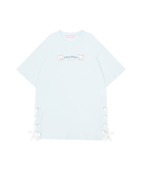 「Honey Cinnamon」 半袖Tシャツ FREE ピンク レディース_画像4