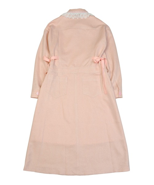 「MILK」 シャツワンピース FREE ホワイト レディース_画像3