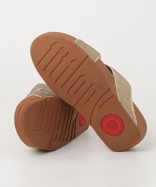 「fitflop」 フラットサンダル US-7 ベージュ レディース_画像3